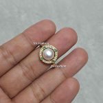 Round Shape Original Pearl Finger Ring