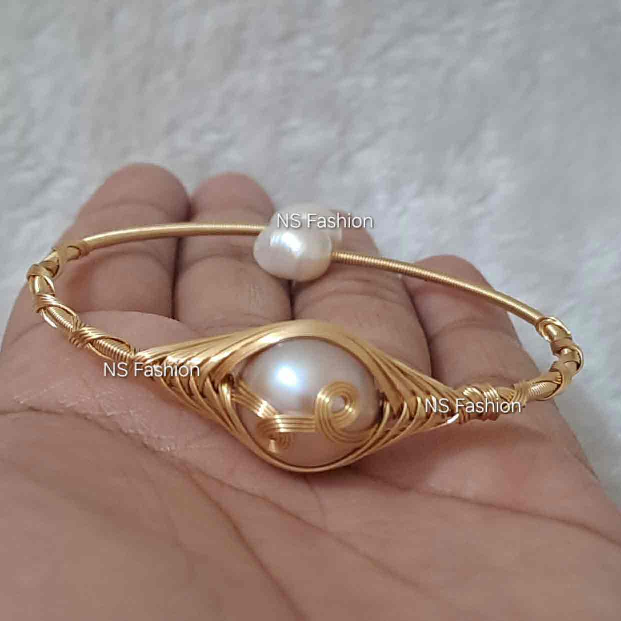big-size-south-sea-pearl-adjustable-bracelet Big Size Purple Color South Sea Pearl Bracelet - Image 1