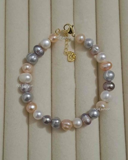 100% Original Multi Color Pearl Adjustable Bracelet