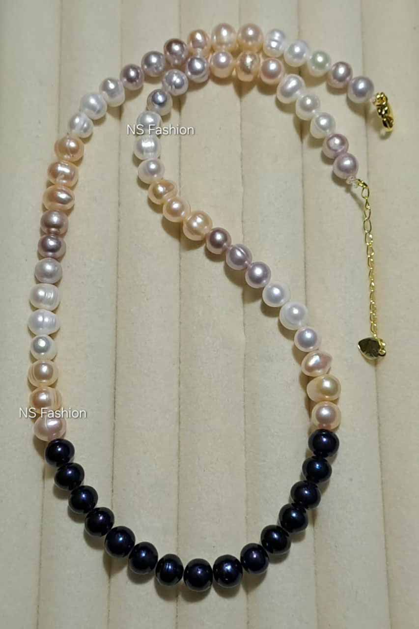 midnight-ombre-pearl-necklace Midnight Ombre Original Pearl Necklace - Image 1